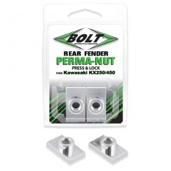Porcas Guarda-Lamas Traseiro Kawasaki PERMA-NUTS BOLT BOLT MOTORCYCLE HARDWARE Kawasaki