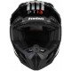 Capacete HMX-FO1 REPLICA POL TARRES Preto/Branco Hebo
