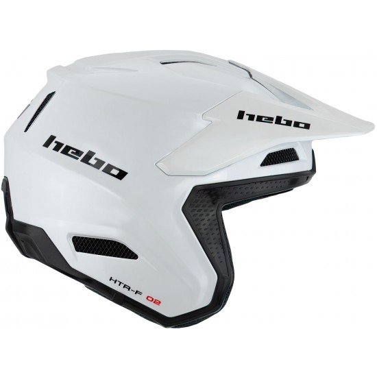 Capacete HTR-F02 ZONE PRO MONOCOLOR Branco Hebo