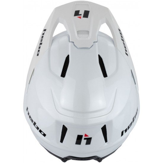 Capacete HTR-F02 ZONE PRO MONOCOLOR Branco Hebo