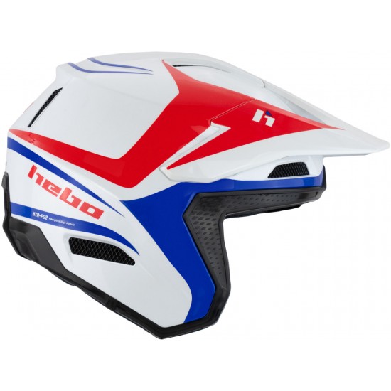 Capacete HTR-F02 ZONE PRO Branco Hebo