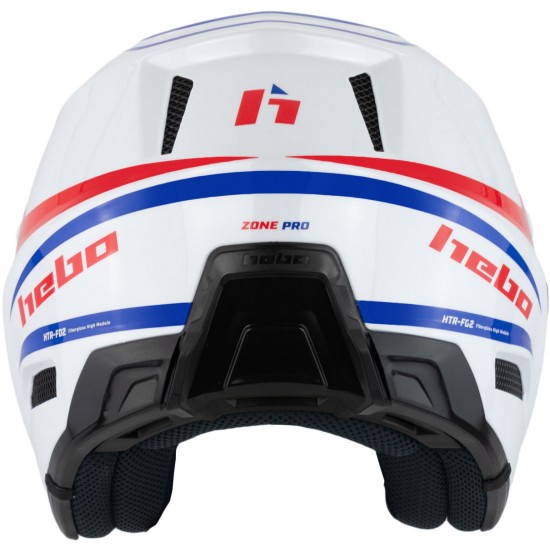 Capacete HTR-F02 ZONE PRO Branco Hebo