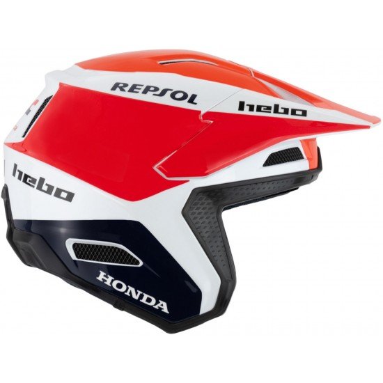 Capacete HTR-F02 ZONE PRO TEAM Branco Hebo