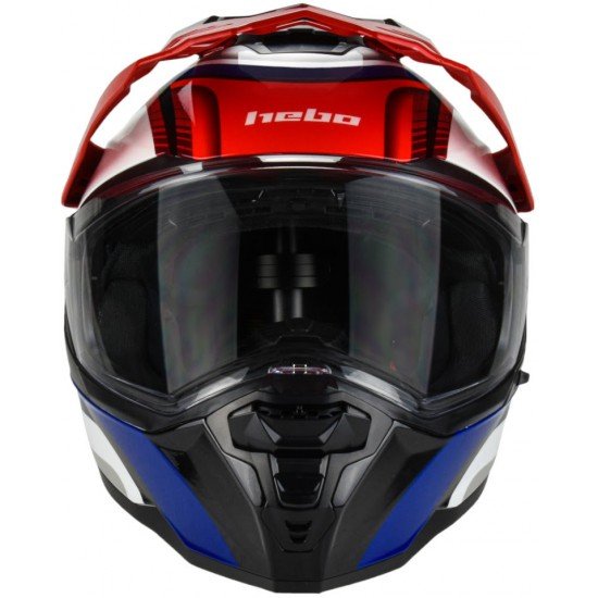 Capacete c/ Viseira XP-22 PANAM Vermelho Hebo