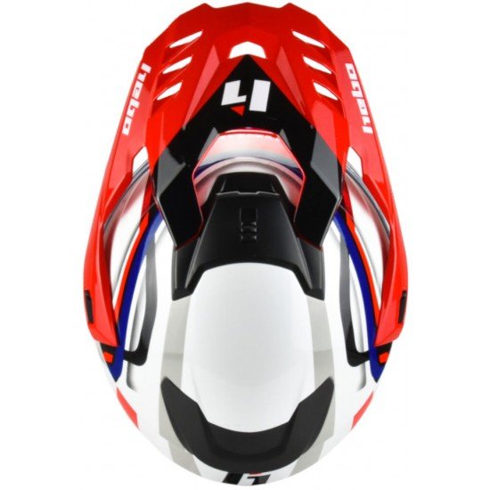 Capacete c/ Viseira XP-22 PANAM Vermelho Hebo