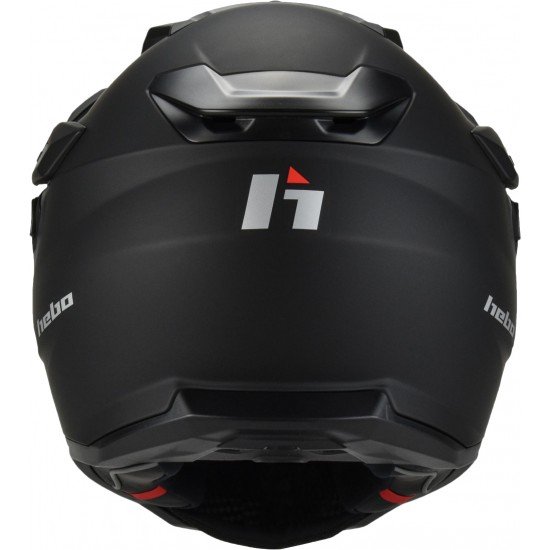 Capacete c/ Viseira XP-22 TRANSAM Preto mate Hebo