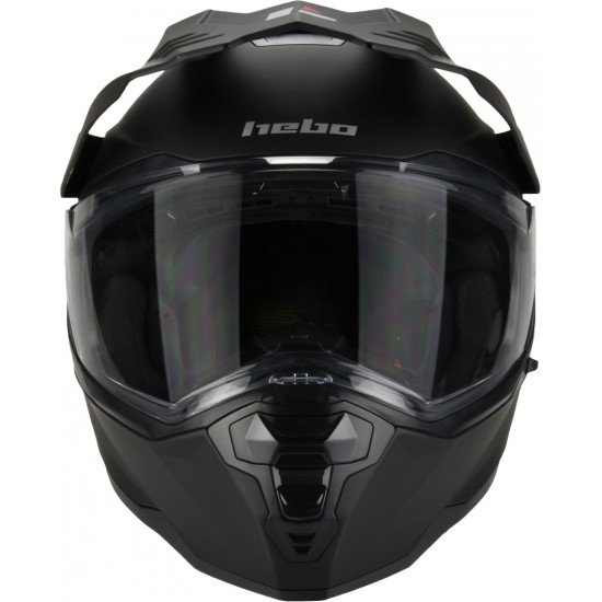 Capacete c/ Viseira XP-22 TRANSAM Preto mate Hebo