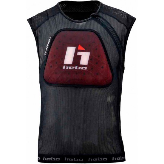 Colete Criança S/ Mangas DEFENDER PRO Preto Hebo
