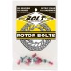 Kit de Parafusos de Disco de Travão BOLT BOLT MOTORCYCLE HARDWARE Honda