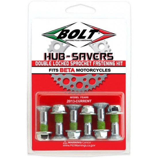 Kit de Parafusos de Cremalheira Cinza Beta (6/un) Bolt