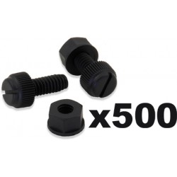 Parafusos e Porcas para Matricula em Nylon BOLT MOTORCYCLE HARDWARE