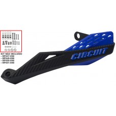 Proteções de mãos Circuit Fenix Nylon Black/Black (Kit de Montagem não incluido)