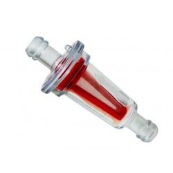 Filtro De Gasolina 6mm Vermelho