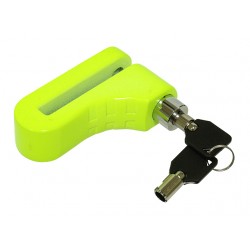 Cadeado Para Disco De Travão Amarelo Fluo