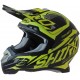 Capacete SHIRO MX-917 THUNDER Amarelo neon SHIRO HELMETS