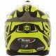 Capacete SHIRO MX-917 THUNDER Amarelo neon SHIRO HELMETS