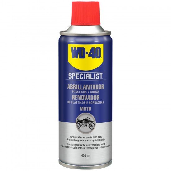 Wd-40 Spray Renovador de Plásticos e Borrachas 400ml