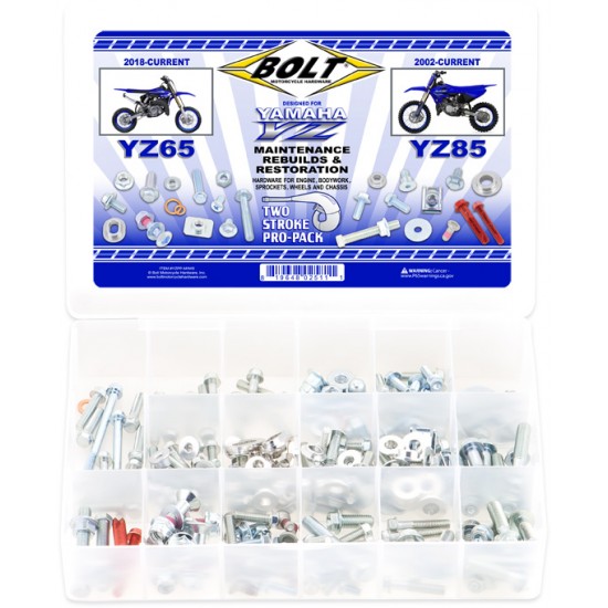 Kit de Parafusos PRO PACK | YAMAHA 2STK MINIS BOLT MOTORCYCLE HARDWARE Yamaha