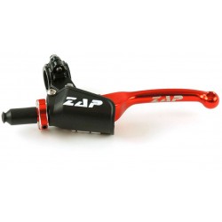 MANETE EMBRAIAGEM COMPLETA FLEXIVEL UNIVERSAL V.2X VERMELHA ZAP TECHNIX