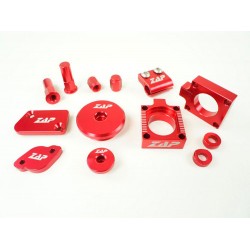 Kit de peças anodizadas Vermelhas ZAP TECHNIX Yamaha