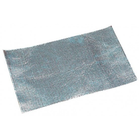 Autocolante Proteção De Calor Escape Em Aluminio 19x17cm