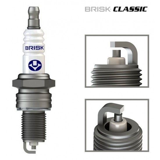 Vela de Ignição CLASSIC Brisk Vela de Ignição CLASSIC Brisk