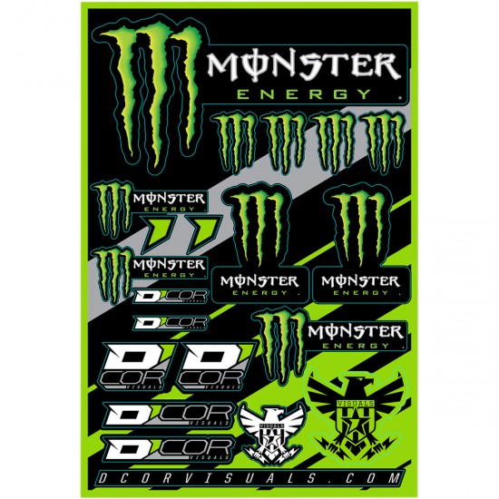 Folha Autocolante D\'cor Monster