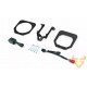 Kit Montagem e Cablagem para Ótica / Farol Led Denali D4 / D7 Ktm