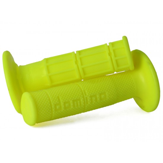 Punhos Domino 1150 Mx / Enduro Cross Amarelo Fluo