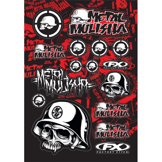 Folha Autocolante FACTORY EFFEX Metal Mulisha