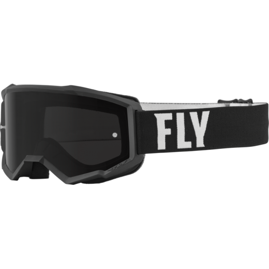 Óculos Fly Racing Focus Sand White / Black
