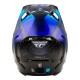 Capacete Fly Racing Formula S Carbon Protocol Black Carbon/Blue