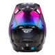 Capacete Fly Racing Formula S Carbon Protocol Carbon/Blue/Pink