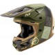 Capacete Fly Racing Kinetic Rally Matte Moss Grey / Green / White