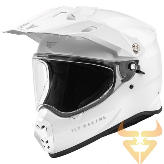 Capacete Fly Racing Trekker Solid White