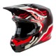 Capacete Fly Racing Formula S Carbon Byte Red Carbon/Red/Grey