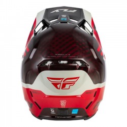 Capacete Fly Racing Formula S Carbon Byte Red Carbon/Red/Grey