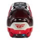 Capacete Fly Racing Formula S Carbon Byte Red Carbon/Red/Grey