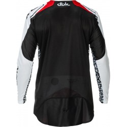 Camisola Fly Racing Evolution DST DBK Special Edition Black / White / Red