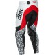 Calças Fly Racing Evolution DST DBK Special Edition Black / White / Red