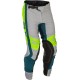 Calças Fly Racing Fly Racing Lite Gray / Lime / Teal