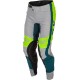 Calças Fly Racing Fly Racing Lite Gray / Lime / Teal
