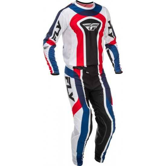Calças Fly Racing Lite Glory Special Edition Red / White / Blue