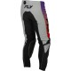 Calças Fly Racing Kinetic Gray / Red / Purple / Black