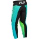 Calças Fly Racing F16 Aqua / Black / White