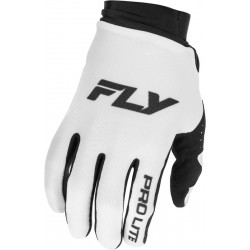 Luvas Fly Racing Pro Lite White / Black