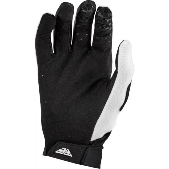 Luvas Fly Racing Pro Lite White / Black