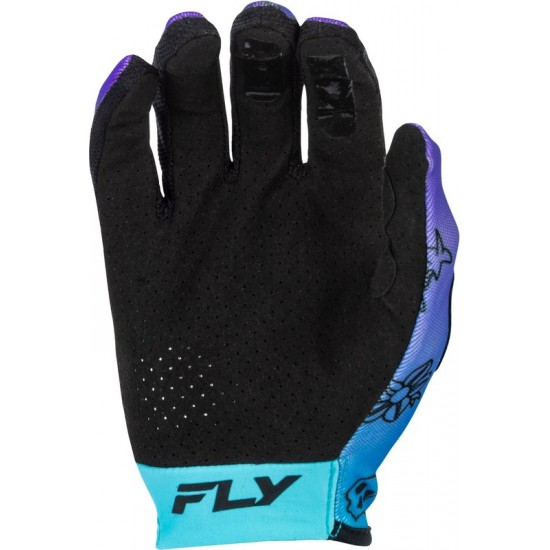 Luvas Fly Racing Lite Outline Special Edition Purple / Blue / Black
