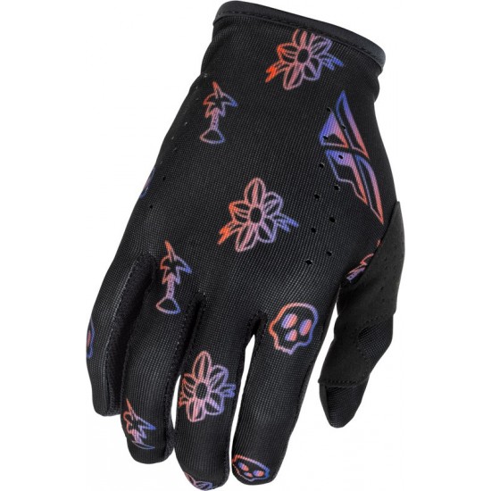 Luvas Fly Racing Lite Outline Special Edition Black / Red / Purple
