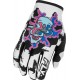 Luvas Fly Racing Lite Warp Special Edition White / Blue / Pink